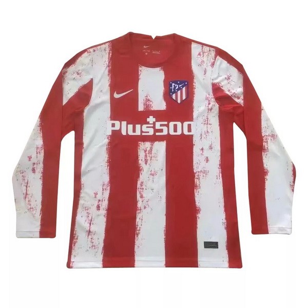 Trikot Atletico Madrid Heim ML 2021-22 Rote Fussballtrikots Günstig